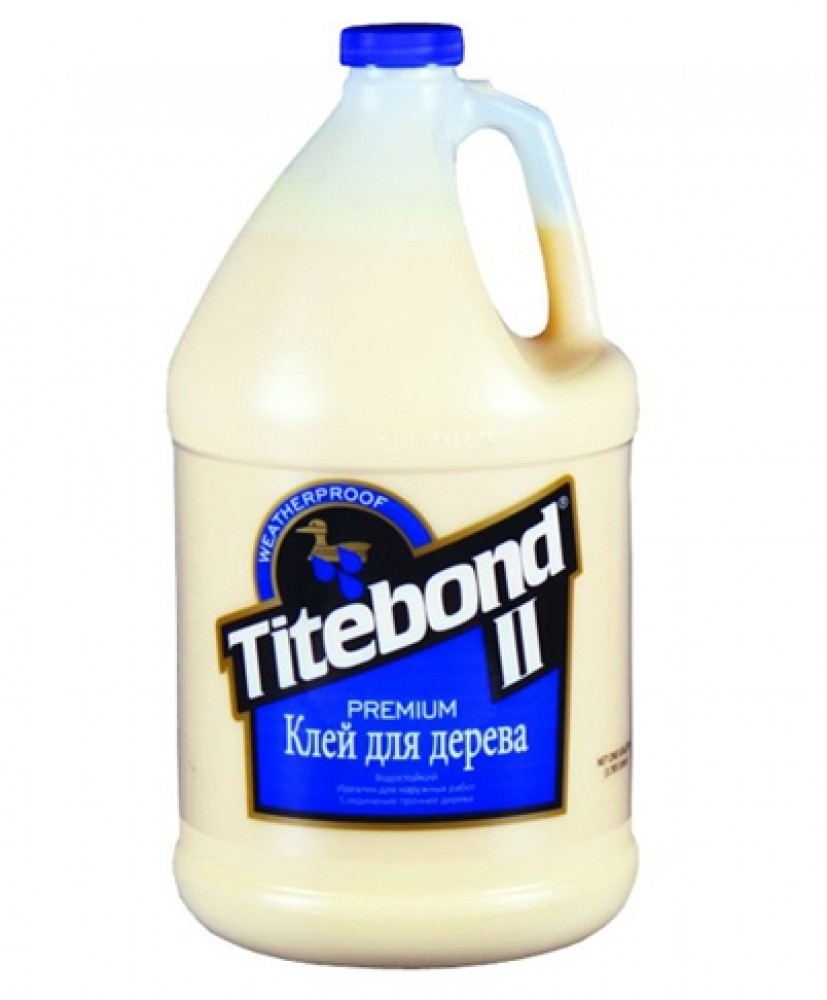 Клей для дерева влагостойкий Titebond II (3,785 л)