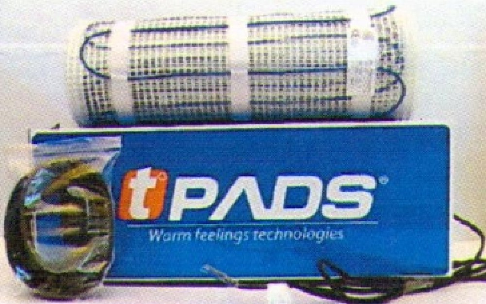 Теплый пол (двужильный мат) T-Pads FHM-T (9000х500 мм / 675 W)