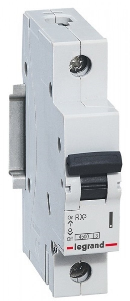 Автоматический выключатель Legrand RX? 4500 - 1П - 230/400 В~ - 10 А - 1 модуль